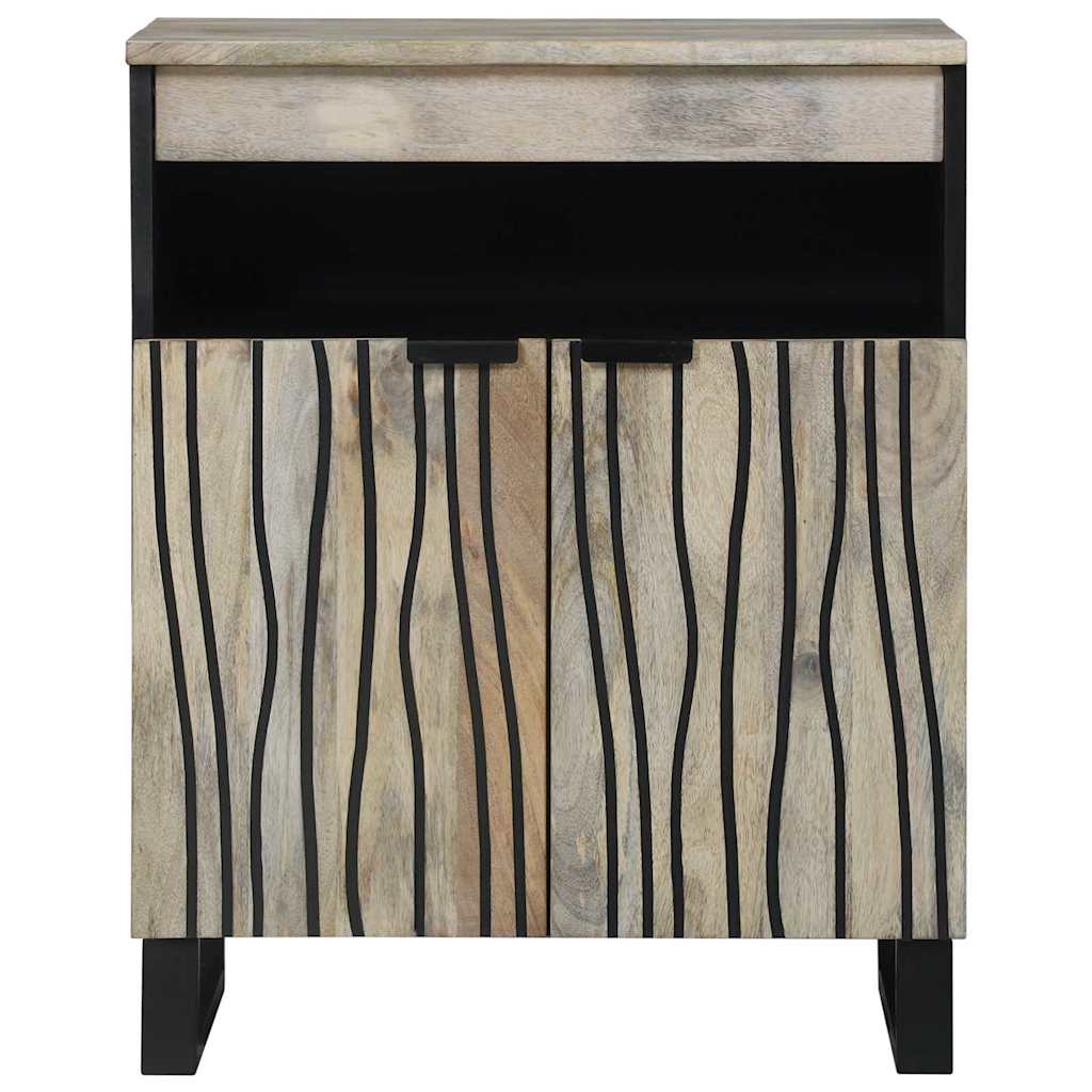 Medieopbevaringsskabe & -reoler Hvid og sort 60 x 33 x 75 cm