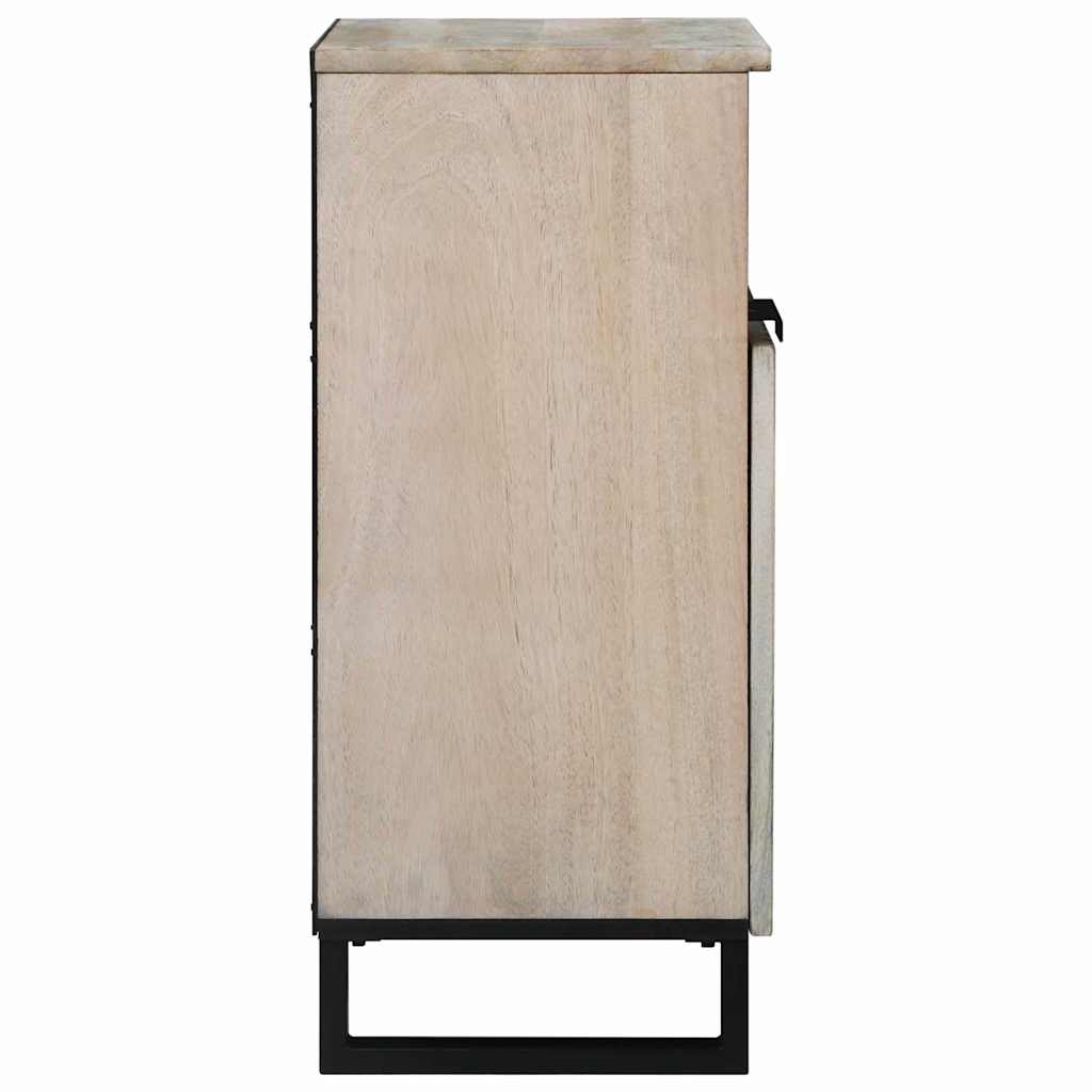 Medieopbevaringsskabe & -reoler Hvid og sort 60 x 33 x 75 cm