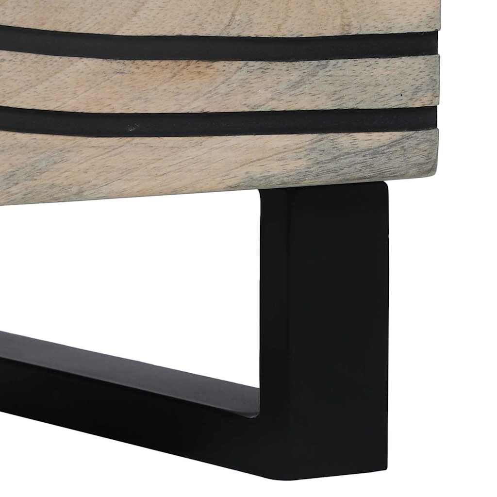 Medieopbevaringsskabe & -reoler Hvid og sort 40 x 33 x 110 cm