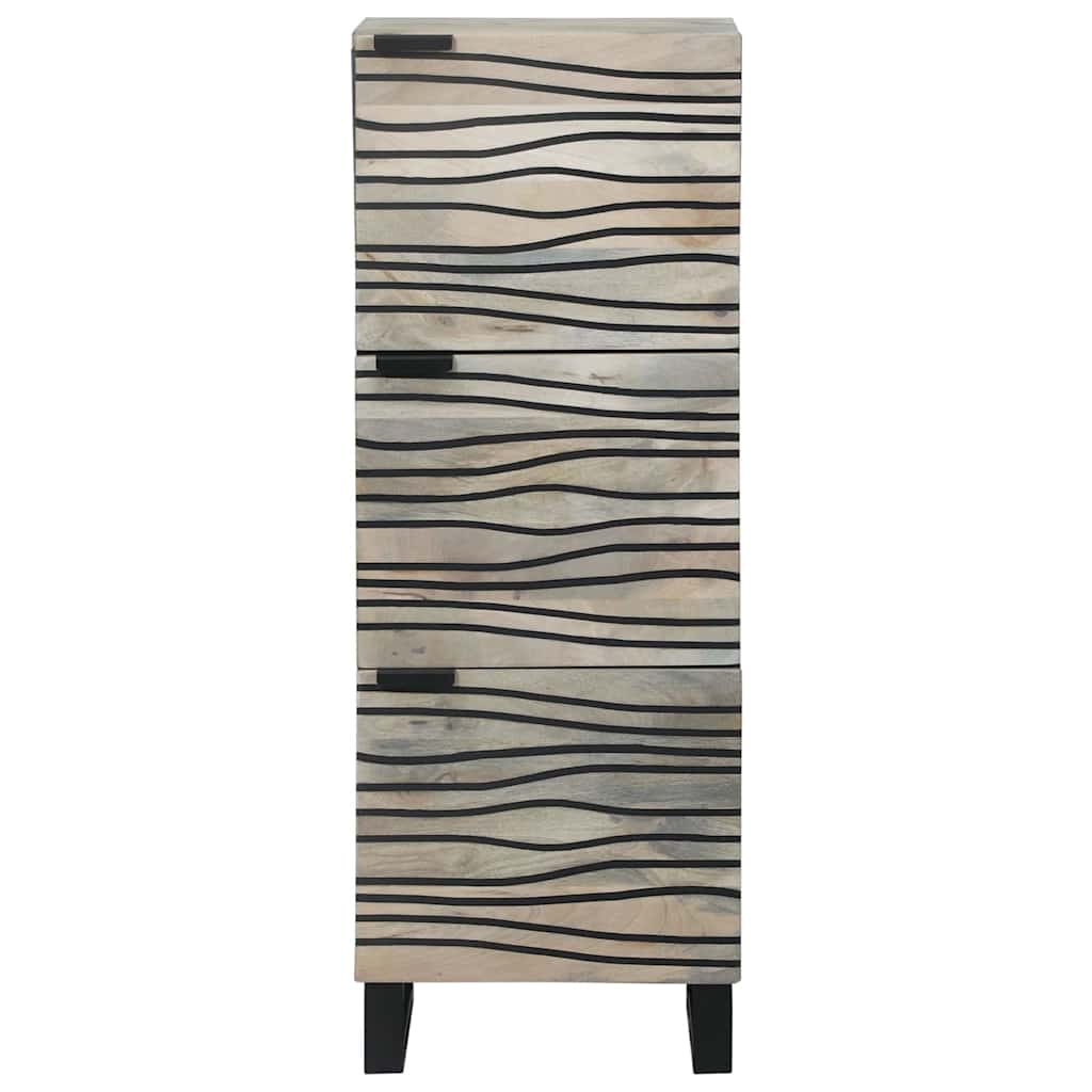 Medieopbevaringsskabe & -reoler Hvid og sort 40 x 33 x 110 cm