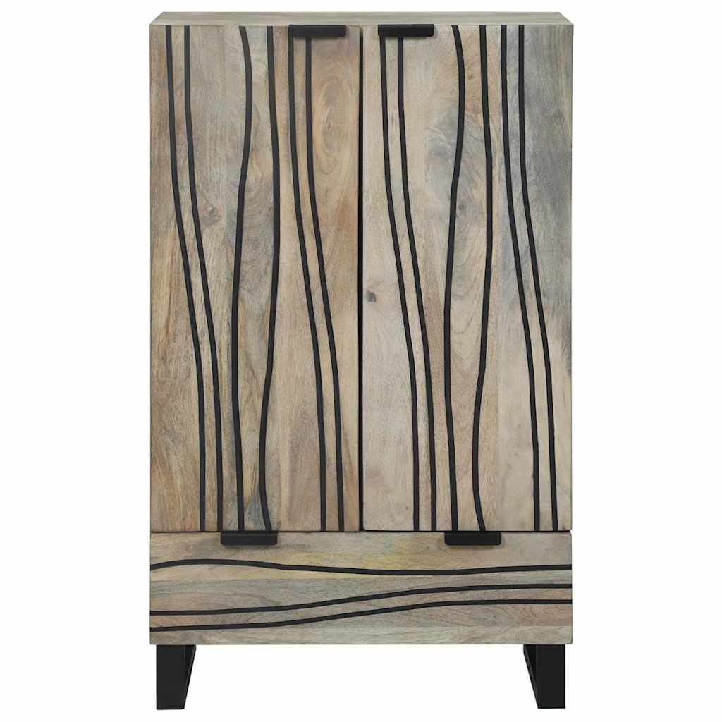 Medieopbevaringsskabe & -reoler Hvid og sort 60 x 33 x 100 cm