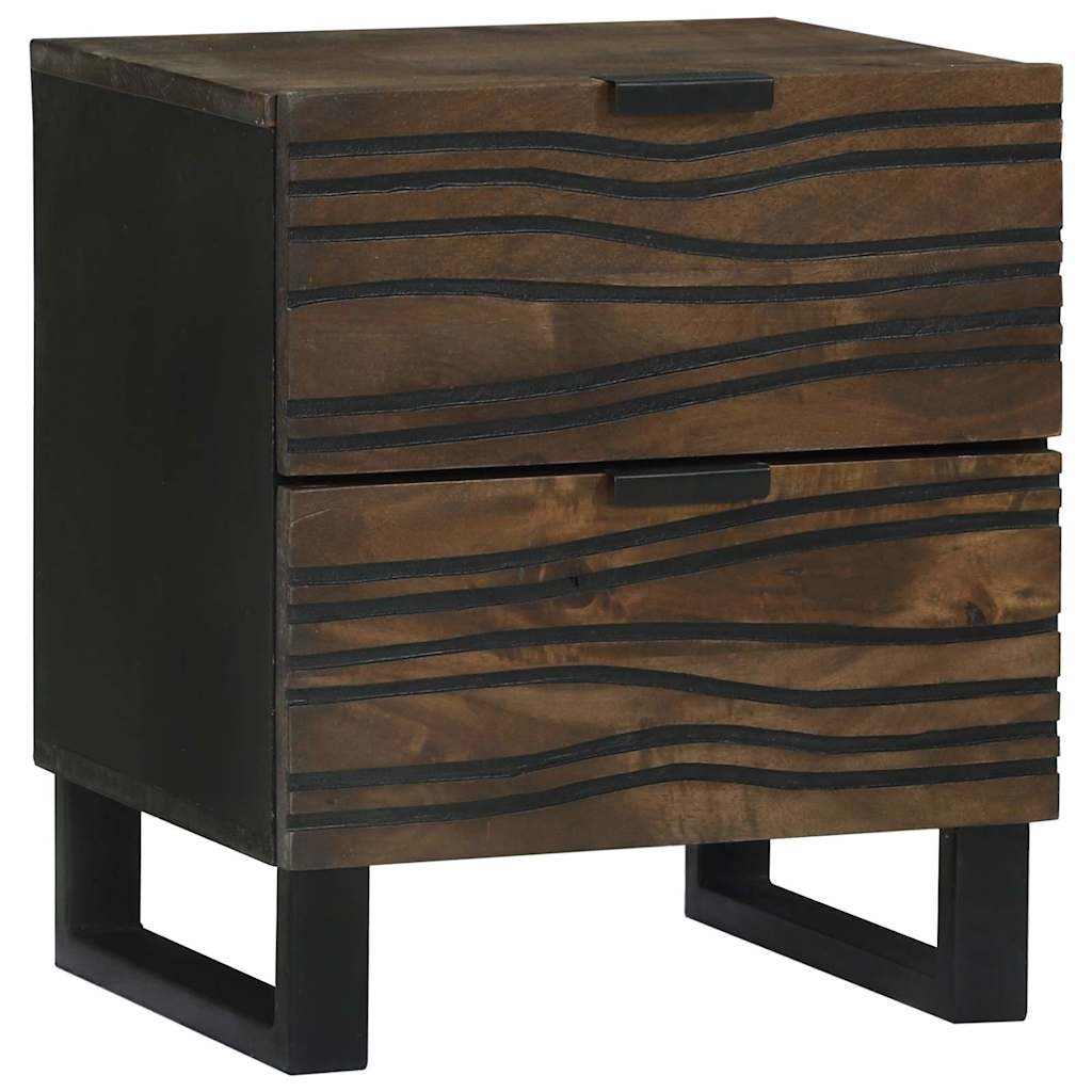 Natskab Valnød 40 x 33 x 46 cm Konstrueret træ