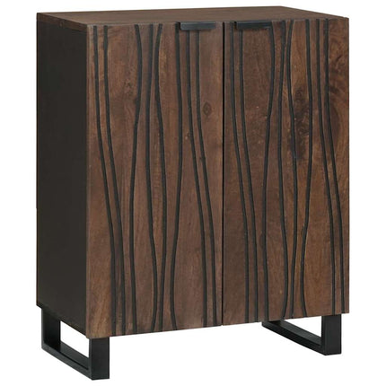 Sideboard Valnød 60 x 33,5 x 75 cm Massivt mangotræ