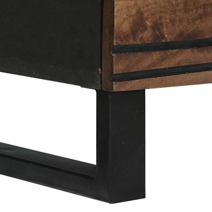 Sideboard Brun 60 x 33.5 x 75 cm Massivt mangotræ