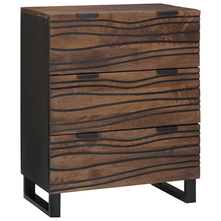 Sideboard Brun 60 x 33.5 x 75 cm Massivt mangotræ