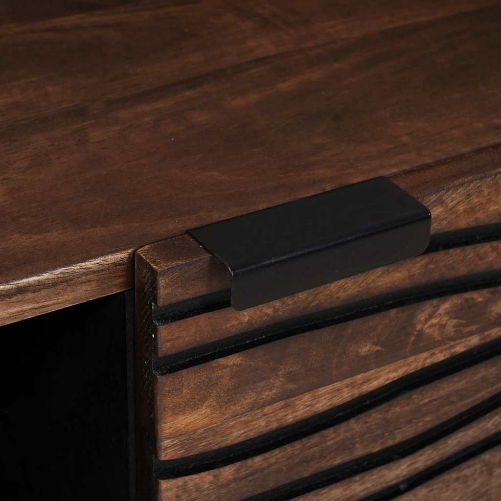 Sofabord Brun og sort 100 x 54 x 40 cm