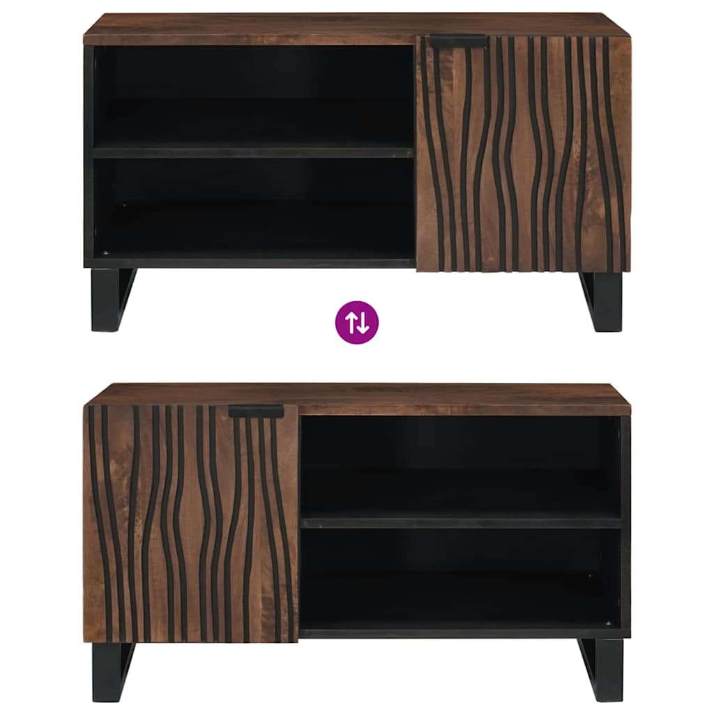 TV Enheder Valnød 80 x 33 x 46 cm Konstrueret træ