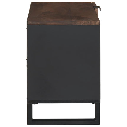 TV Enheder 80 x 33 x 46 cm Valnød Konstrueret træ