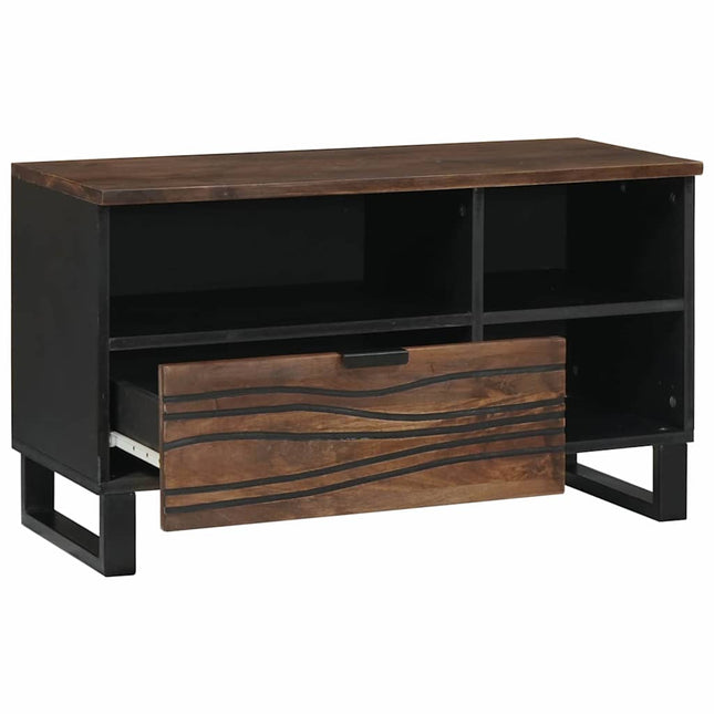 TV Enheder med skuffe Valnød 80 x 33 x 46 cm Konstrueret træ