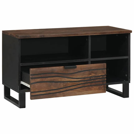 TV Enheder 80 x 33 x 46 cm Valnød Konstrueret træ