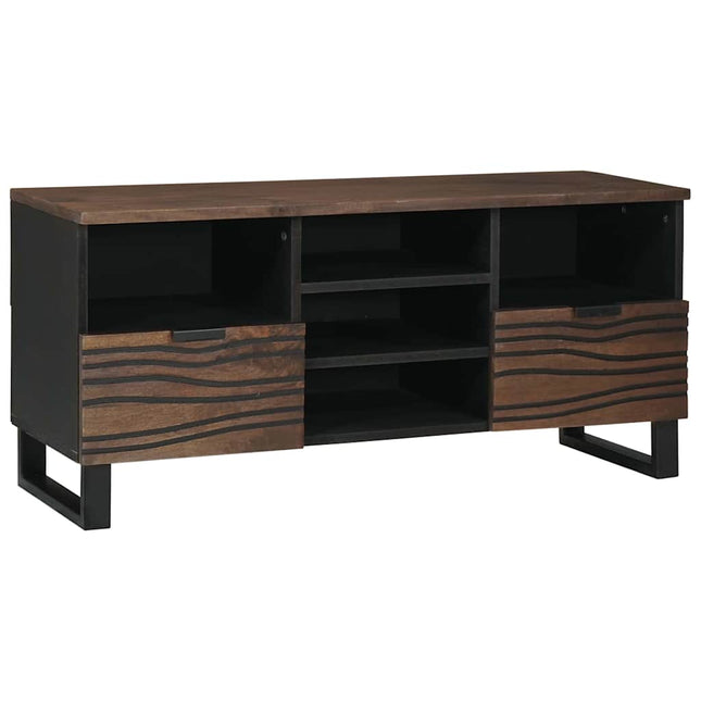 TV Enheder med skuffe Valnød 100 x 33 x 46 cm Konstrueret træ