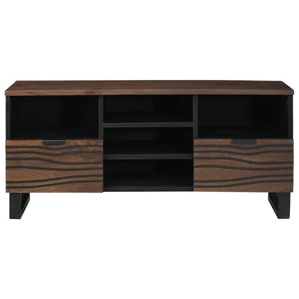 TV Enheder 100 x 33 x 46 cm Valnød Konstrueret træ