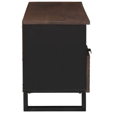 TV Enheder 100 x 33 x 46 cm Valnød Konstrueret træ