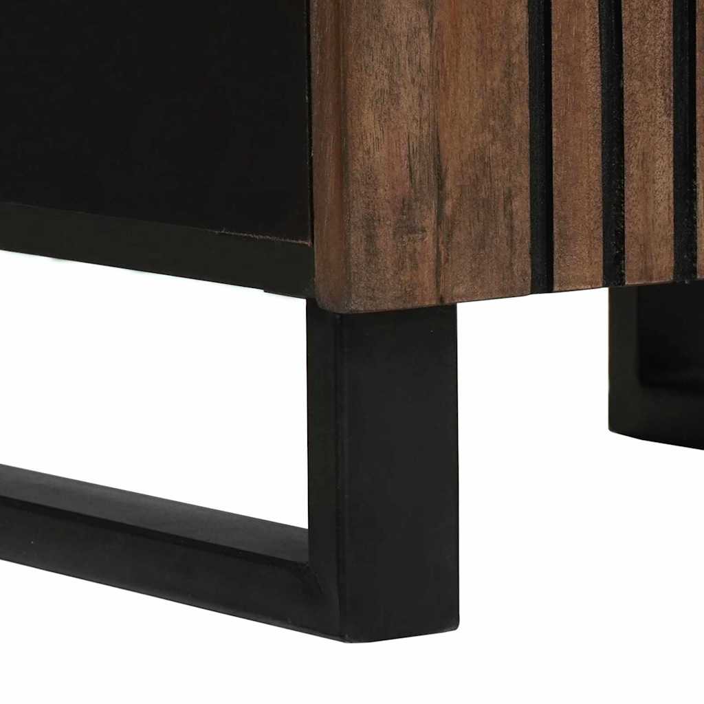 Badeværelsesskabsunder Valnød 38 x 33 x 160 cm Konstrueret træ