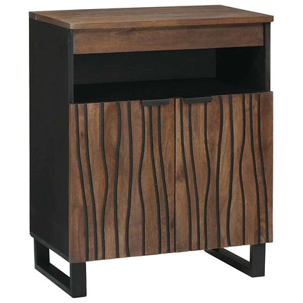 Sideboard Brun 60 x 33 x 75 cm Massivt mangotræ