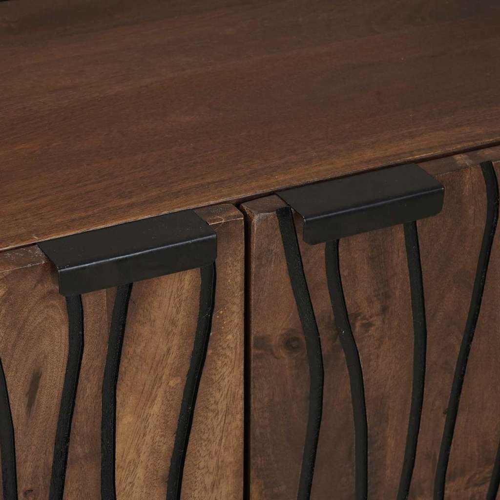 Medieopbevaringsskabe & -reoler Brun 60 x 33.5 x 75 cm