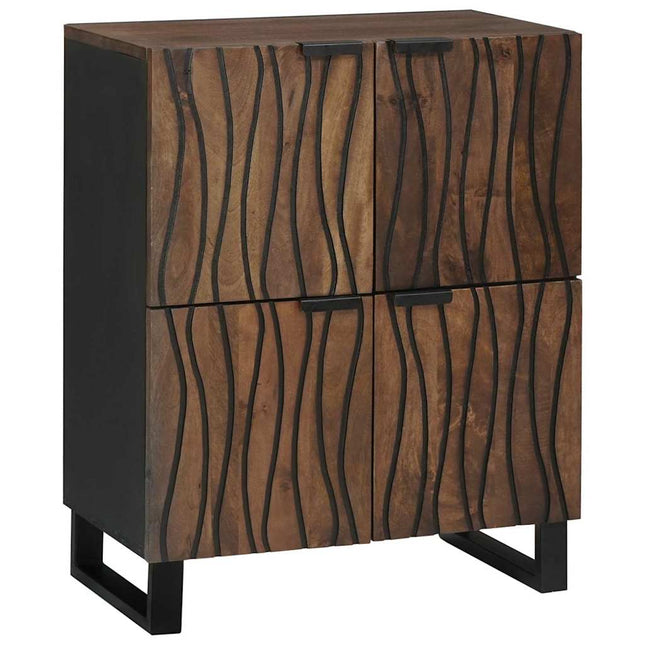 Medieopbevaringsskabe & -reoler Brun 60 x 33.5 x 75 cm