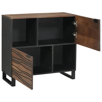 Sideboard Brun 80 x 33 x 75 cm Massivt mangotræ