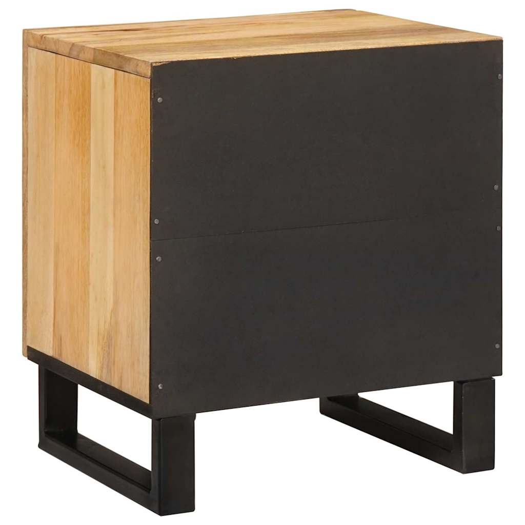 Natskab 2 pcs Naturfarvet 40 x 33 x 46 cm