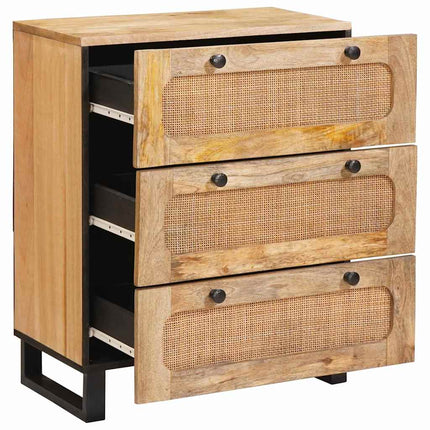 Sideboard Brun 60 x 33 x 75 cm Massivt mangotræ