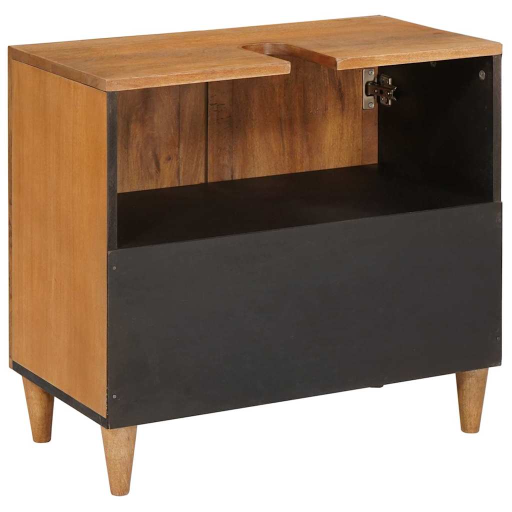 Badeværelsesskab Vægmonteret med dør Lys Brun 62 x 33 x 58 cm