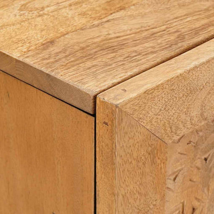 Sideboard 60 x 33 x 75 cm Massivt mangotræ
