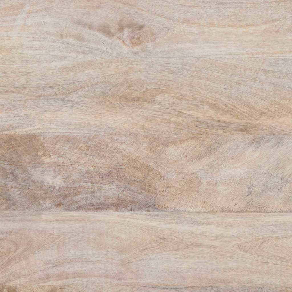 Sengebord med skuffe Beige 40 x 33 x 46 cm Massivt mangotræ