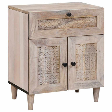 Natskab Hvid 50 x 33 x 60 cm Konstrueret træ