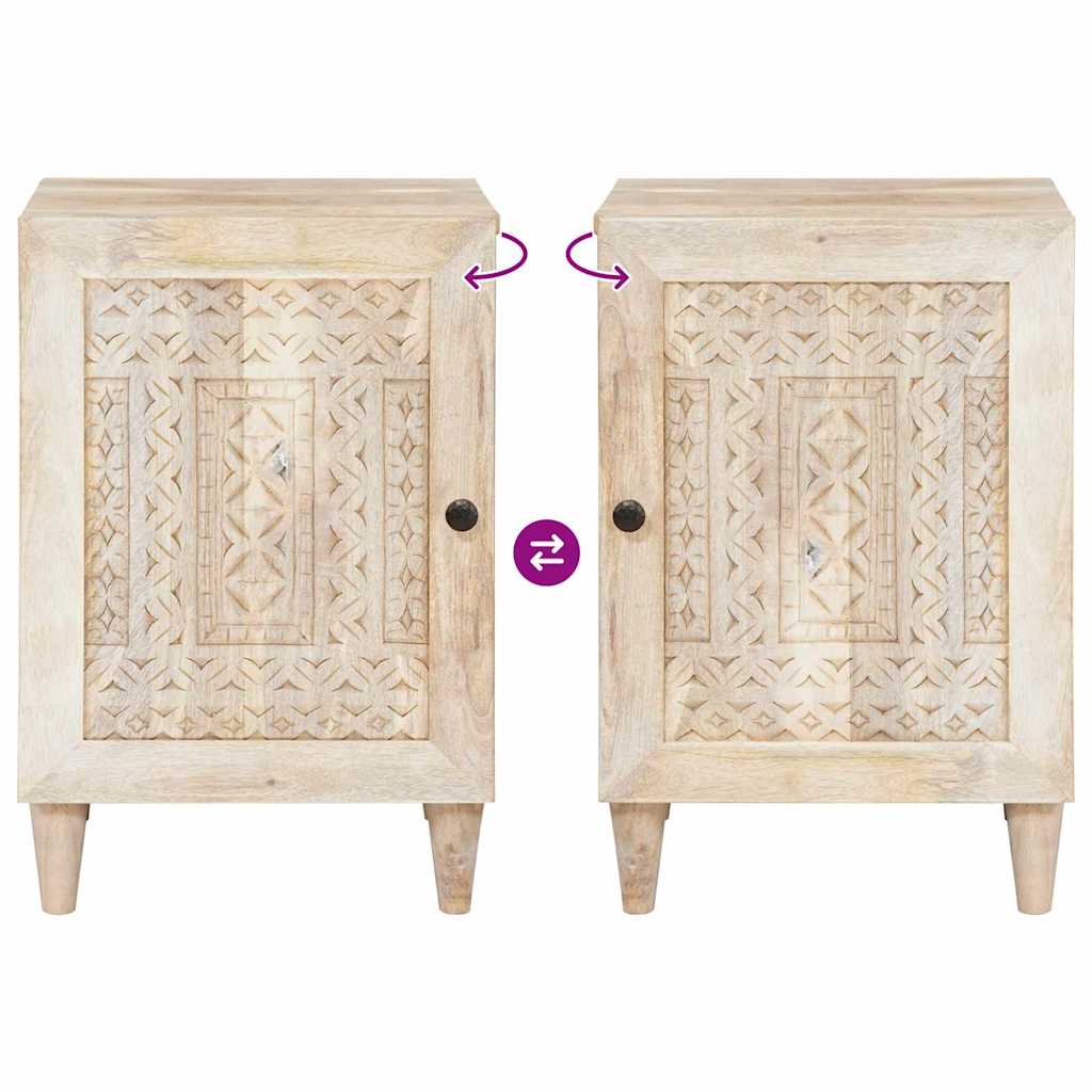 Badeværelsesskab med dør Hvid 38 x 33 x 58 cm Konstrueret træ