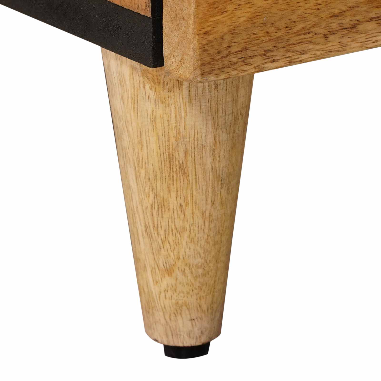 Natskab 2 pcs Naturfarvet 40 x 33 x 46 cm Massivt mangotræ
