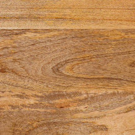 Sideboard med dør Naturfarvet 60 x 33 x 75 cm Massivt mangotræ
