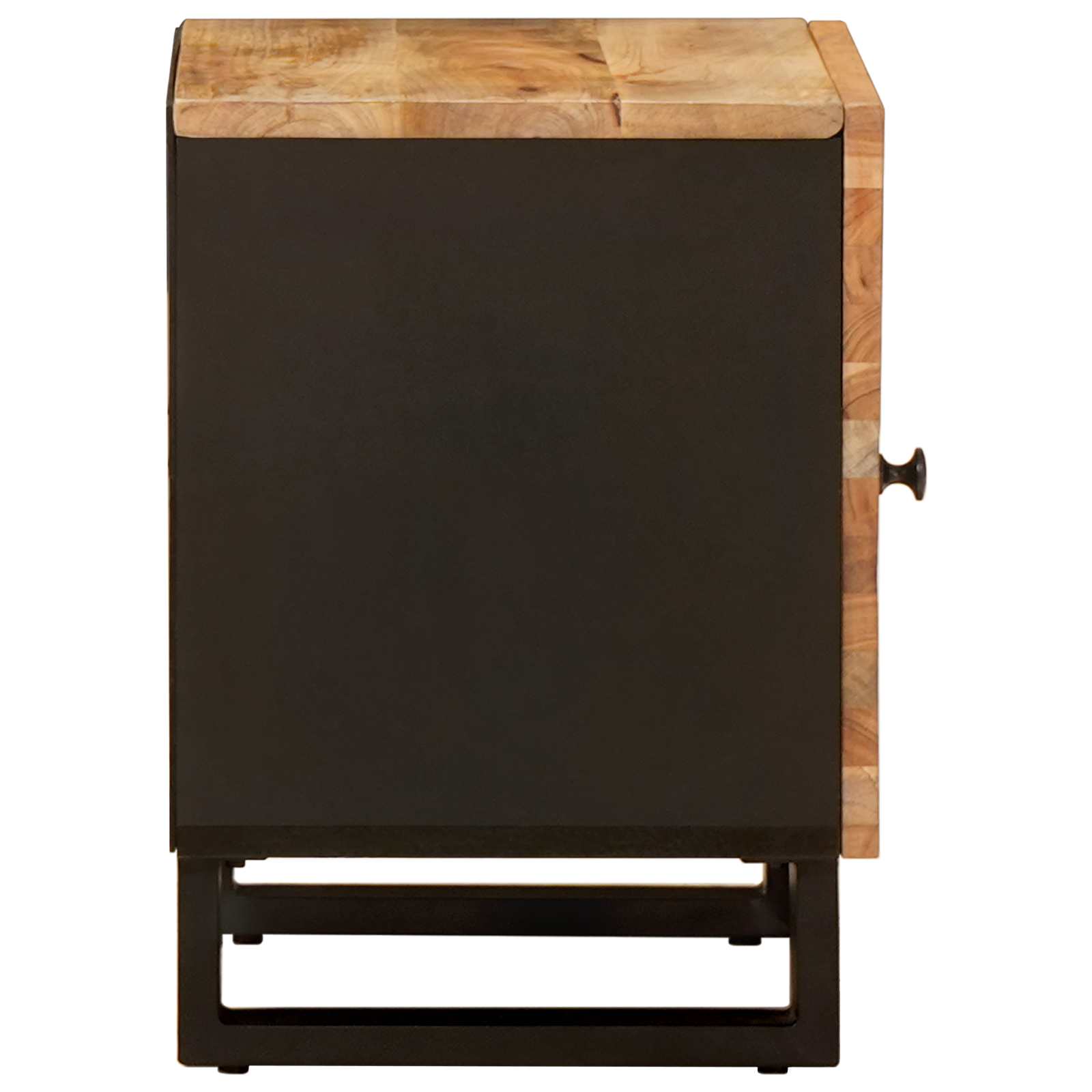 Natskab 2 pcs Brun 40 x 33 x 46 cm Massivt mangotræ