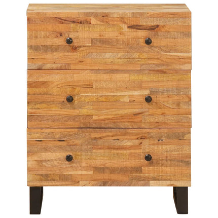 Opbevarings Sideboard 60 x 33 x 75 cm Massivt mangotræ Brun