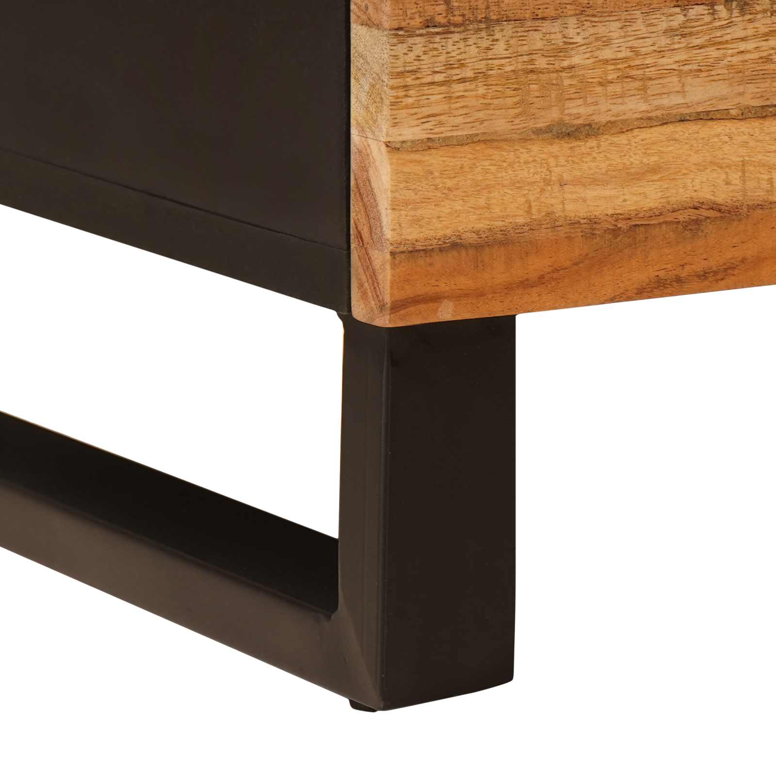 Sengekabinett 2 pcs Brun 40 x 33 x 46 cm Massivt mangotræ