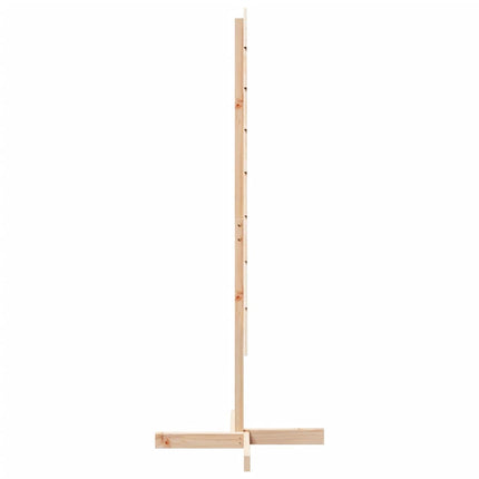 dekorativt juletræ til pynt 150 cm massivt træ