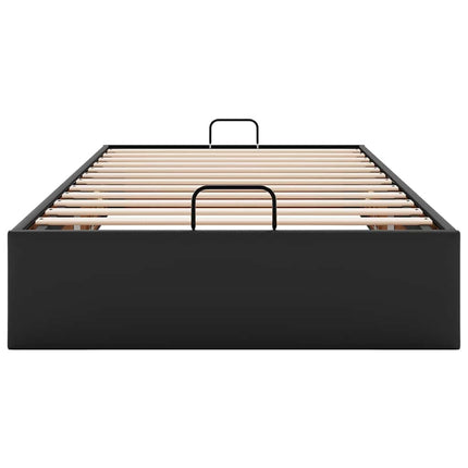 osmannisk sengeramme uden madras 90x190 cm kunstlæder sort