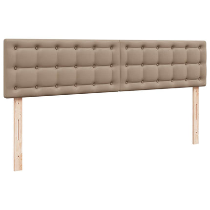 osmannisk sengeramme med madrasser 200x200cm kunstlæder