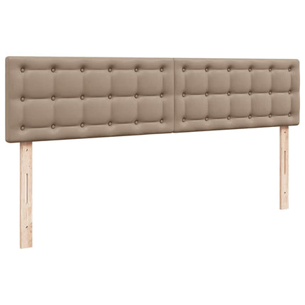 osmannisk sengeramme med madrasser 180x200cm kunstlæder