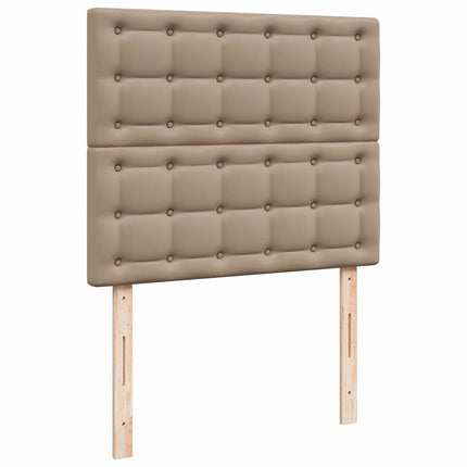 osmannisk sengeramme med madras 120x200cm kunstlæder