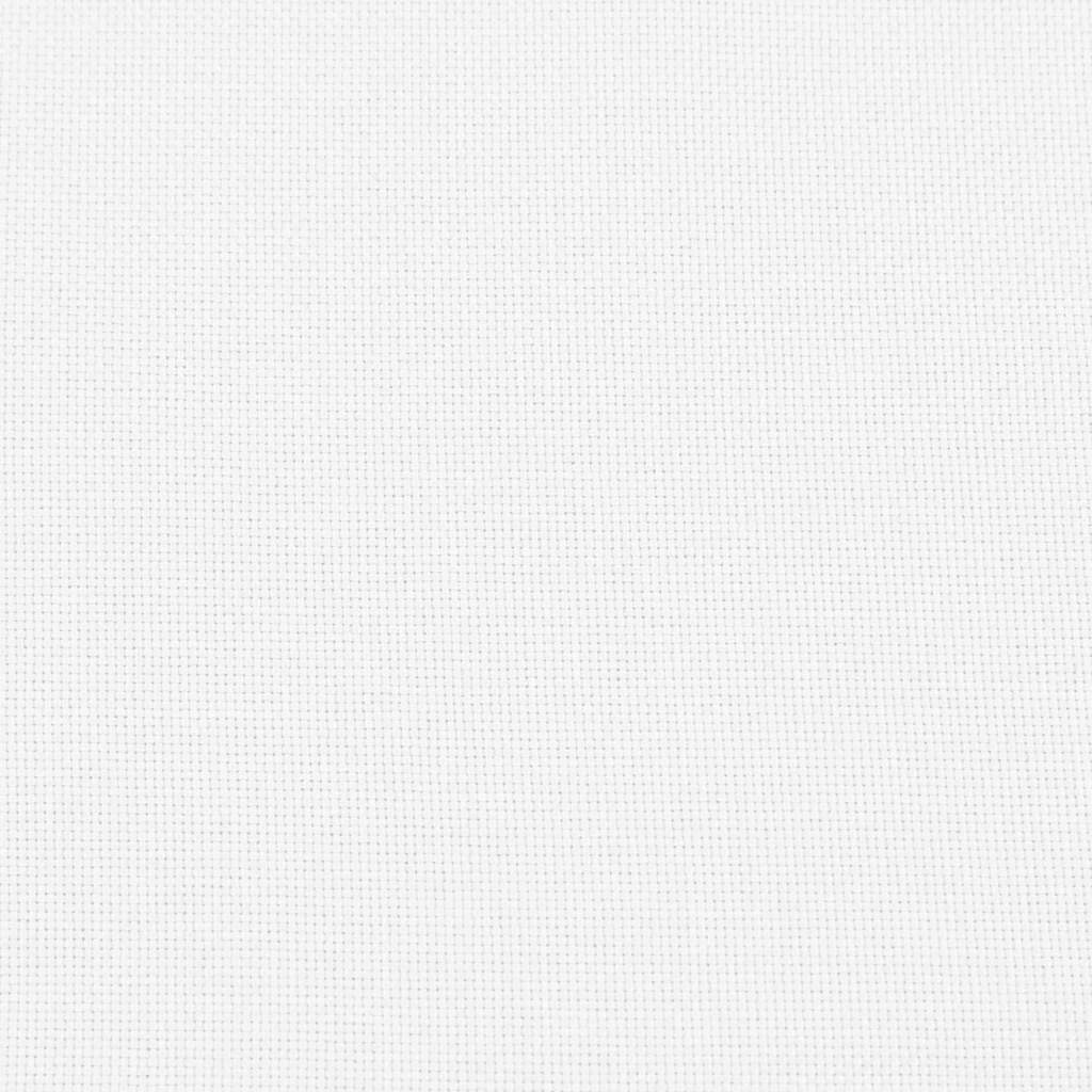 drejelig gulvstol 70x51x79 cm stof hvid