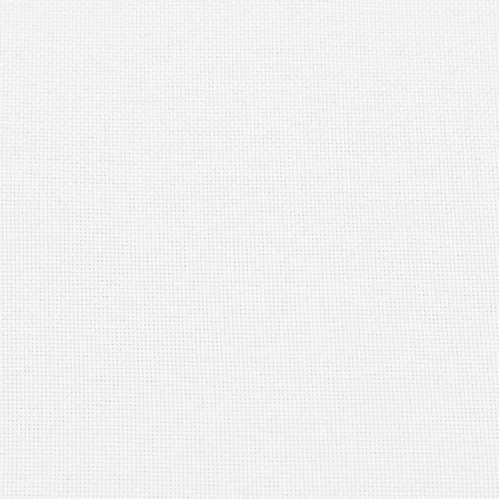 foldbar gulvstol 71x51x62 cm stof hvid