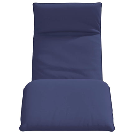 foldbar liggestol 175x54x8,5 cm oxfordstof marineblå