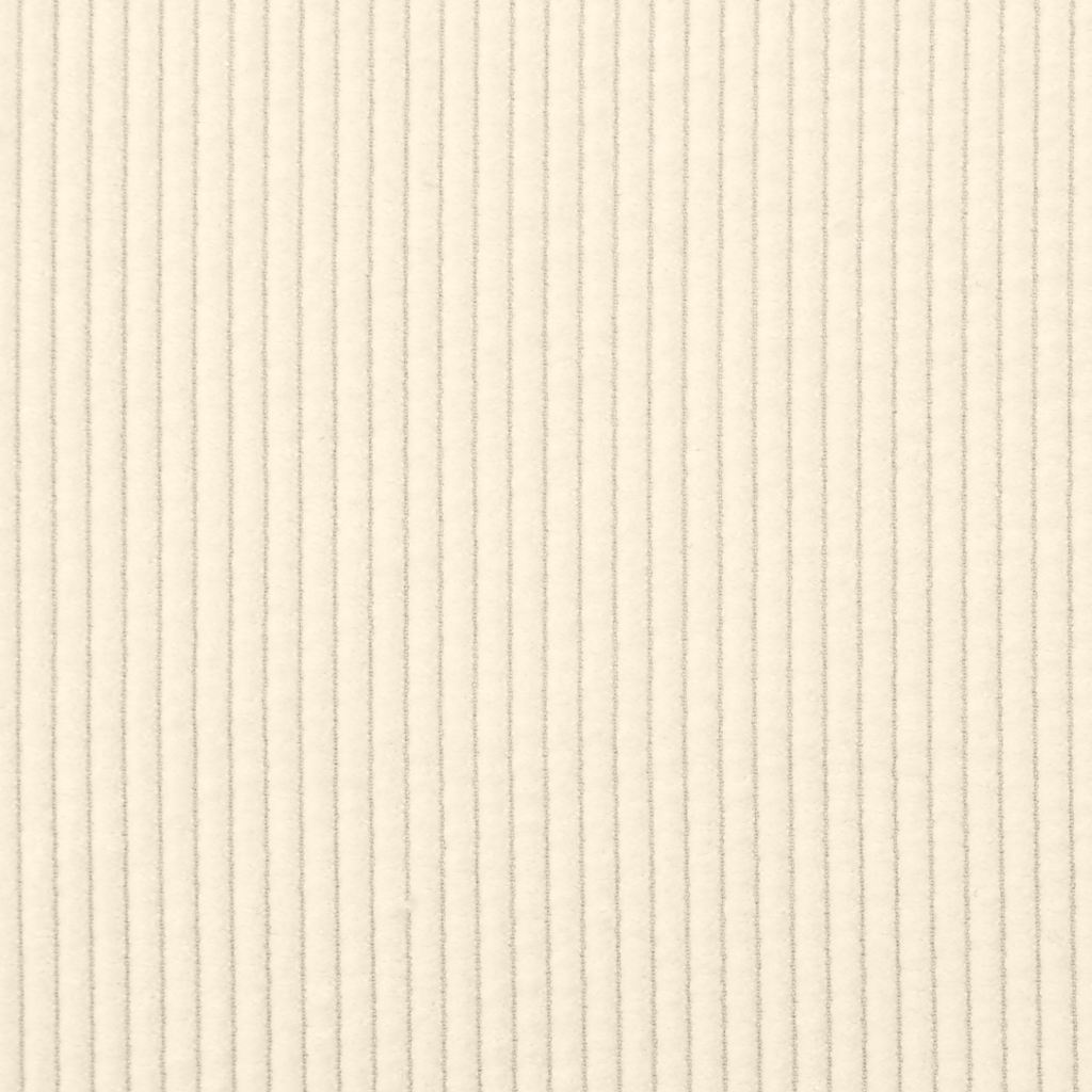 elskovssofa 109 cm fløjlsstof cremefarvet