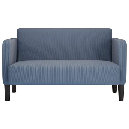 elskovssofa 109 cm fløjlsstof blå