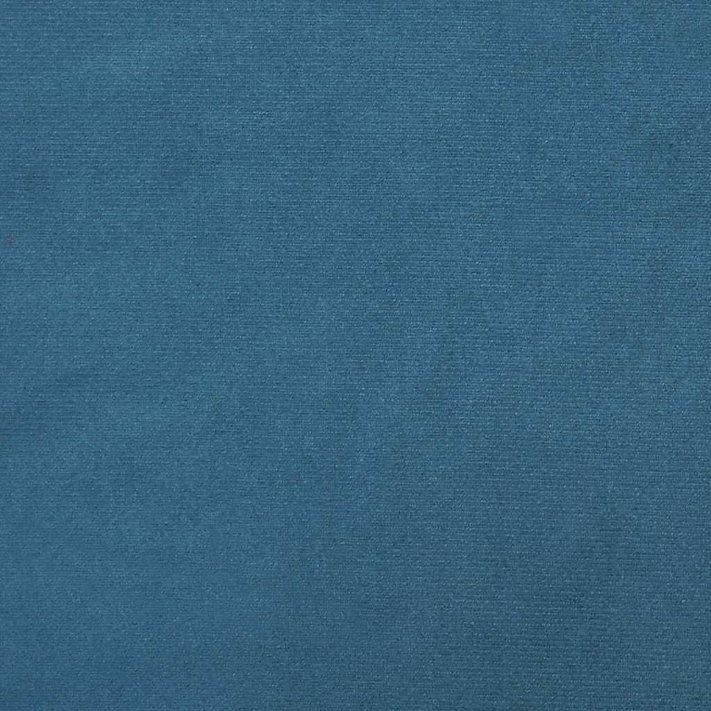 sofastol med armlæn 53 cm velour blå