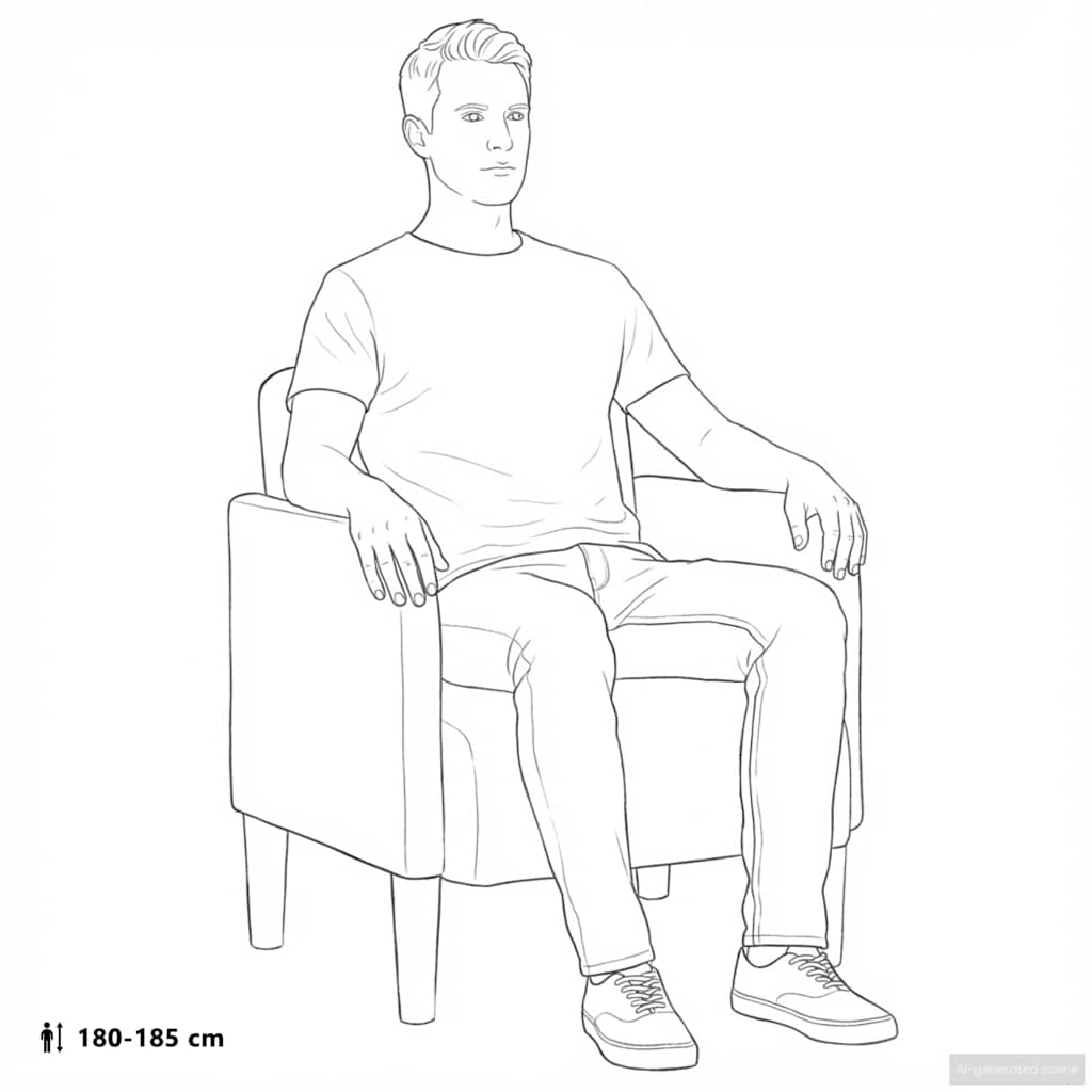 sofastol med armlæn 54 cm fløjl mørkegrøn