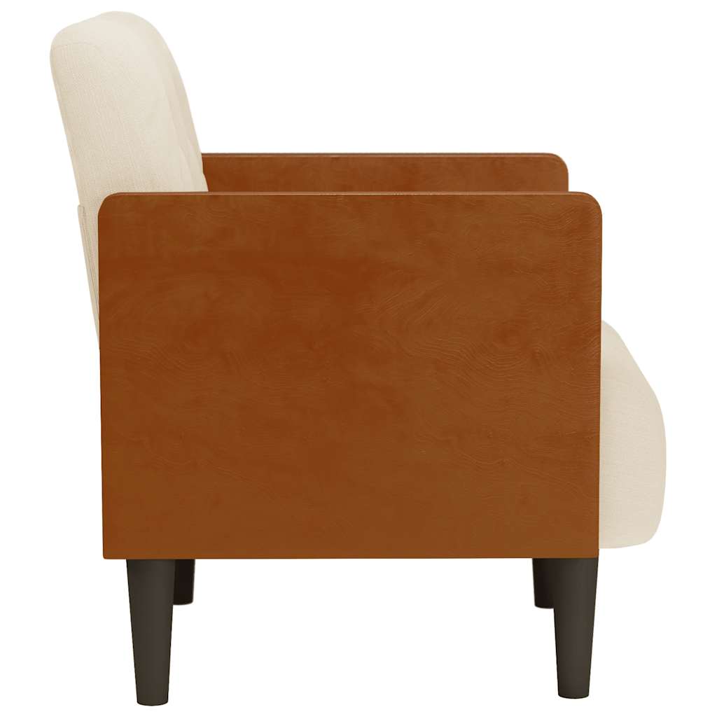 sofastol med armlæn 55 cm hør