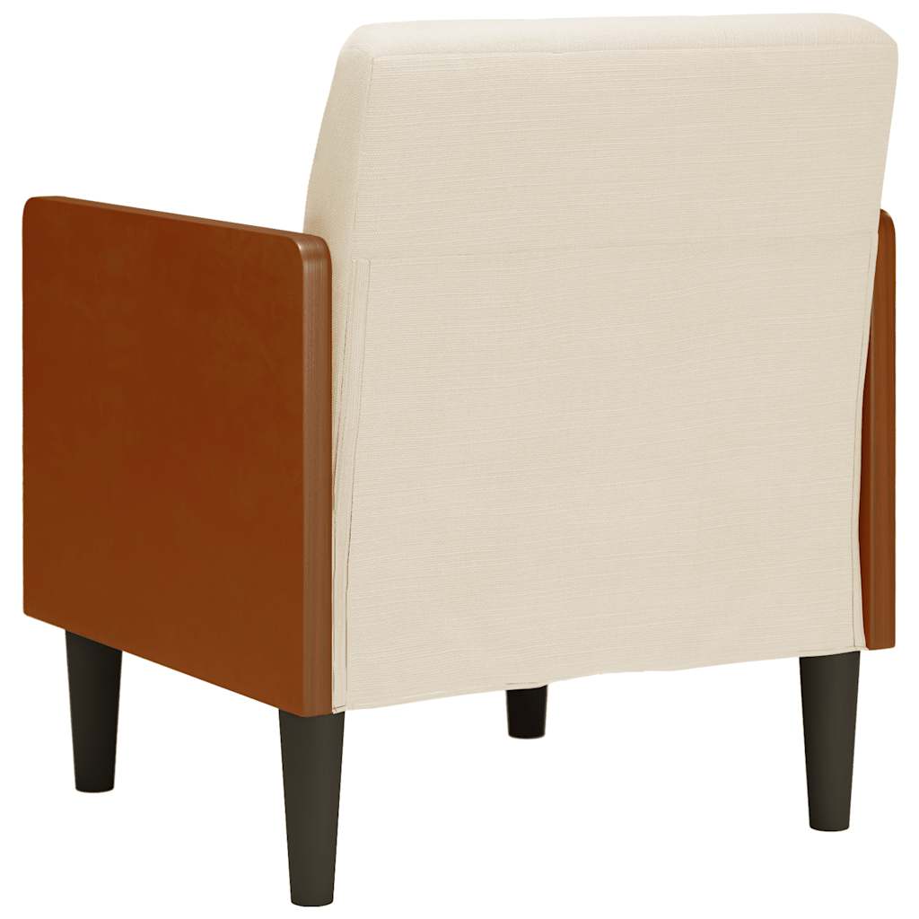 sofastol med armlæn 55 cm hør