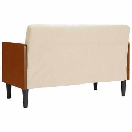 elskovssofa med bolsterhynder 110 cm hør