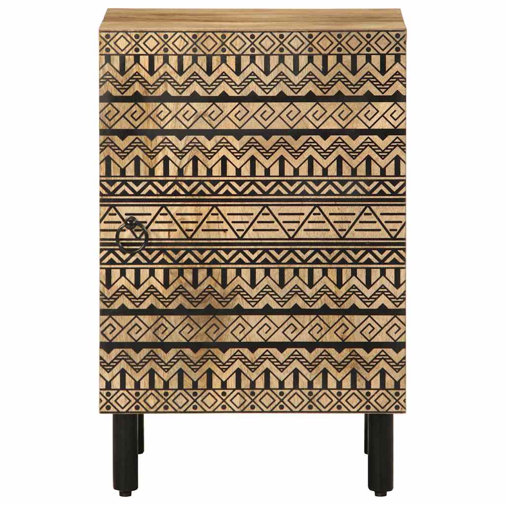 badeværelsesskab 38x33,5x58 cm massivt mangotræ